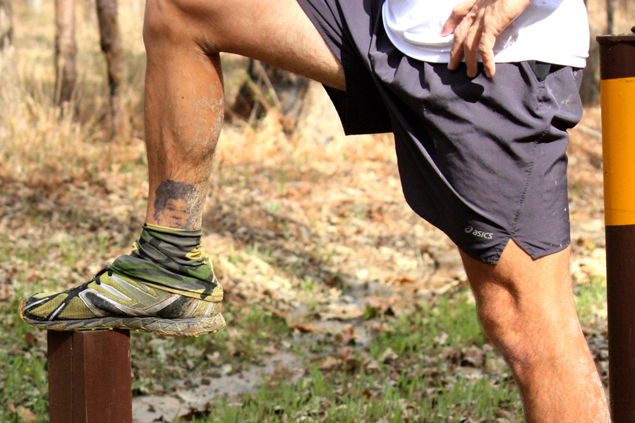 picture of gaiters used for trail running