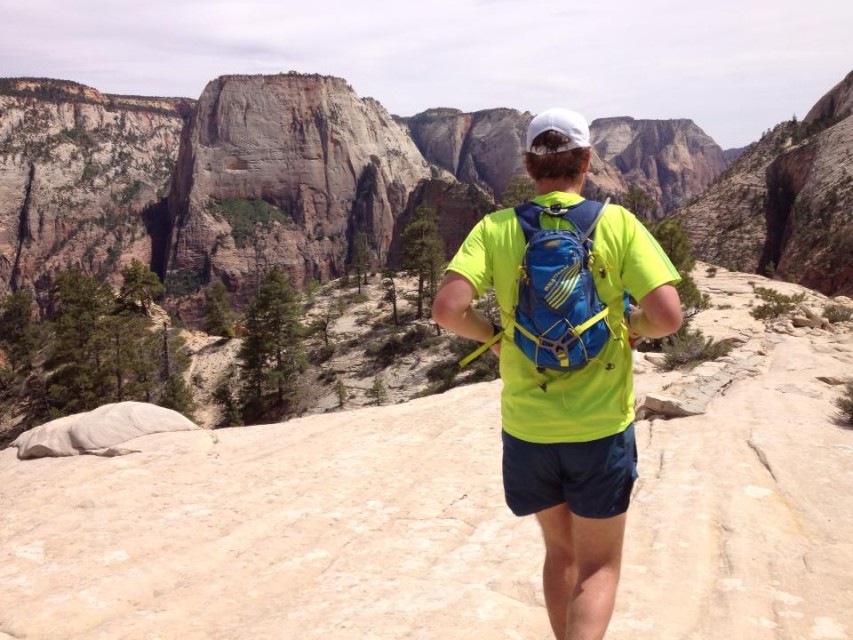 Using Tailwind on the 50 mile Zion Traverse. 